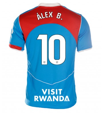 Atletico Madrid Alex Baena #10 Tredje Tröja Dam 2025-26 Kortärmad